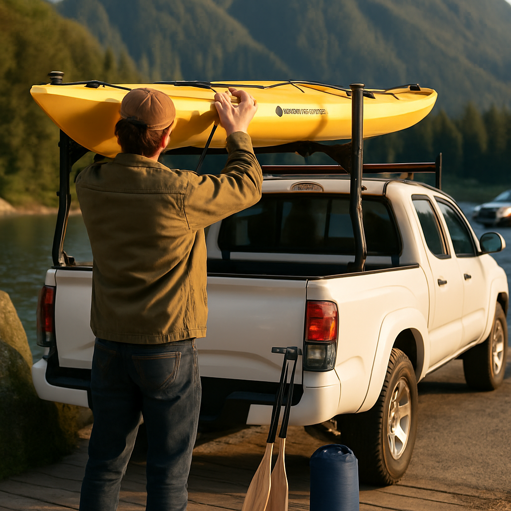 Extendable Truck Ladder Rack for Pickup Trucks
