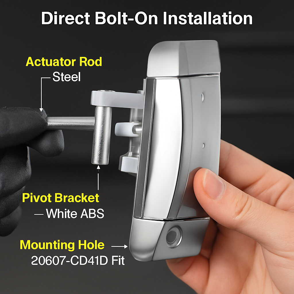 Exterior Driver-Side Door Handle for 350Z