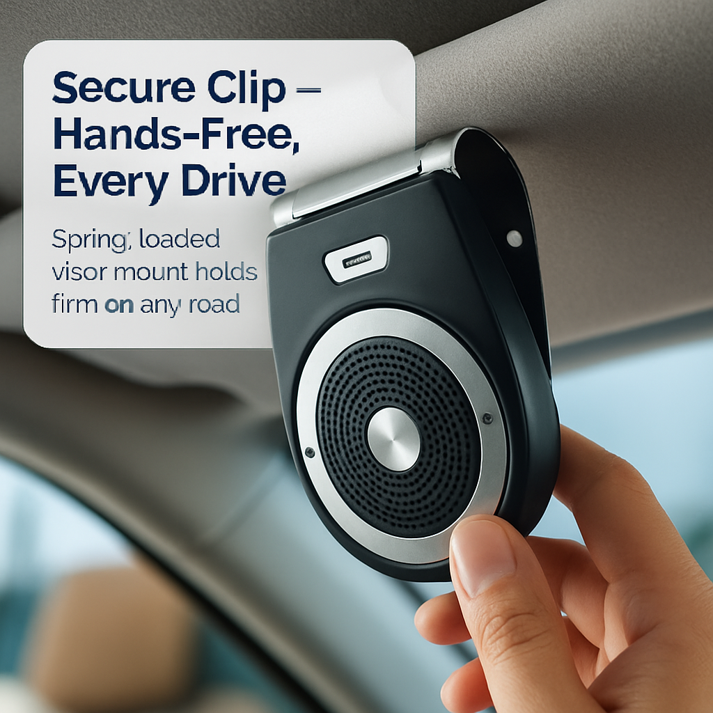 Wireless Car Speakerphone for Hands-Free Calls