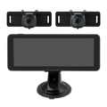 1080P Baby Car Camera for 2 Kids Dual Channel Car Baby Monitor Rear Facing Car Seat Camera with 120°Wide View 6.86In HD Split Screen Night Vision
