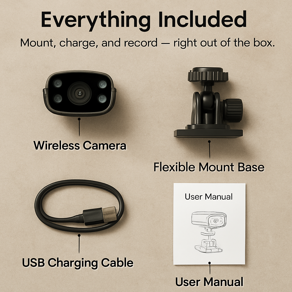 Wireless Backup Camera with Night Vision for Car and RV