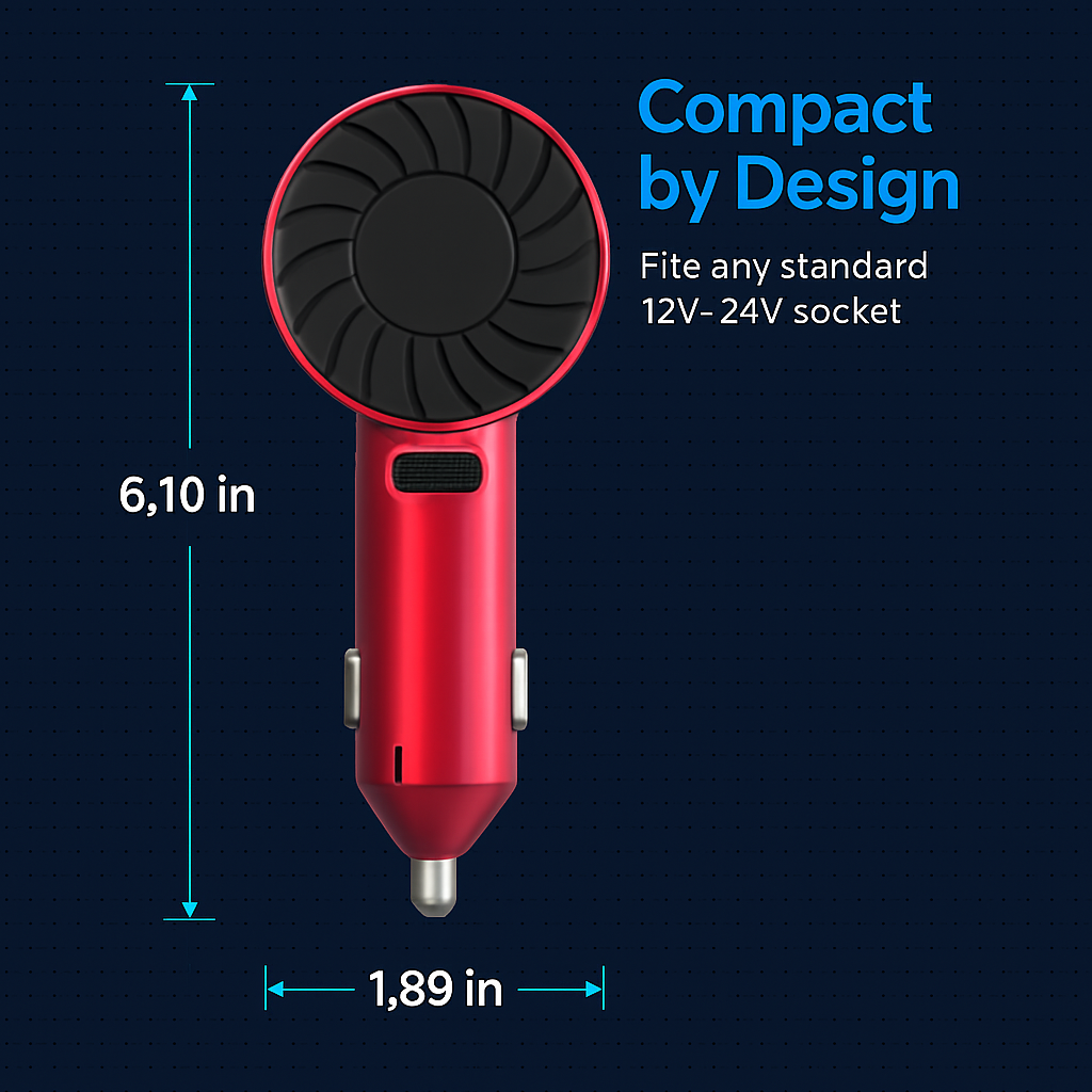 3-in-1 Retractable Car Charger for Multiple Devices