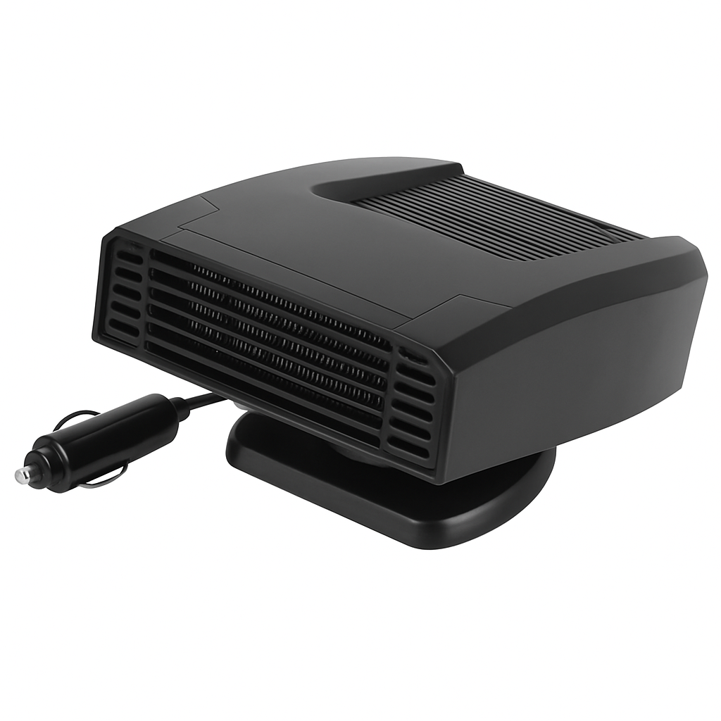 Portable Car Heater with Defogger and Rotating Base