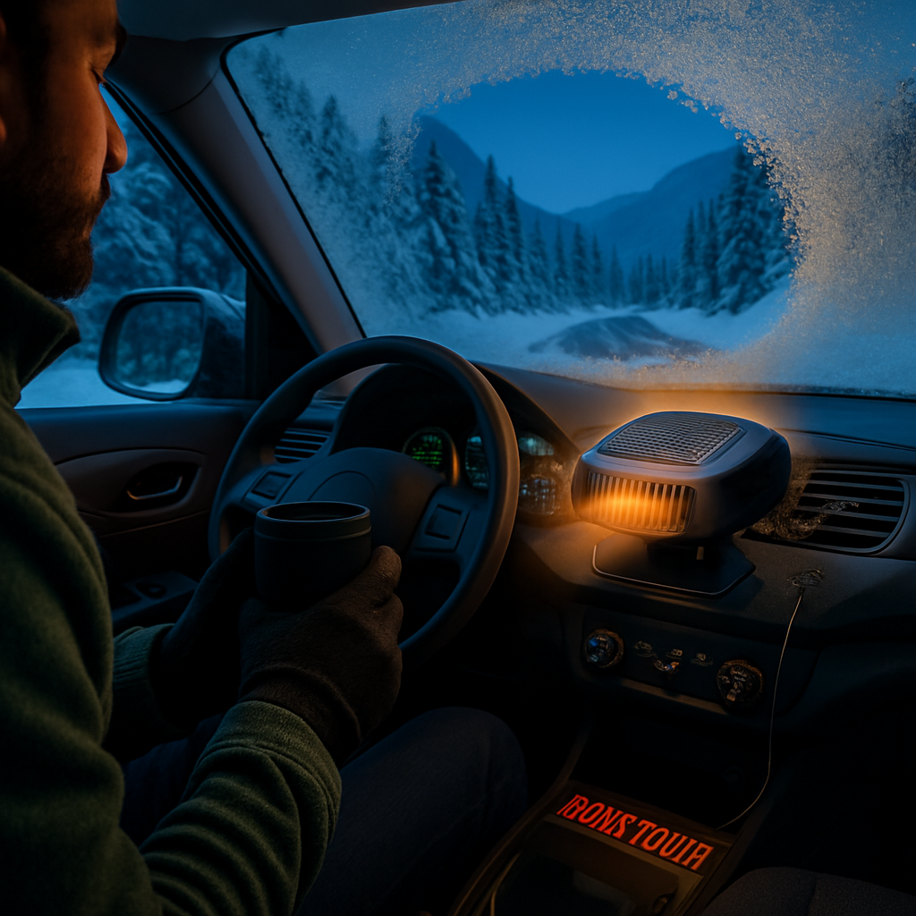 Portable Car Heater and Defroster for Windshield