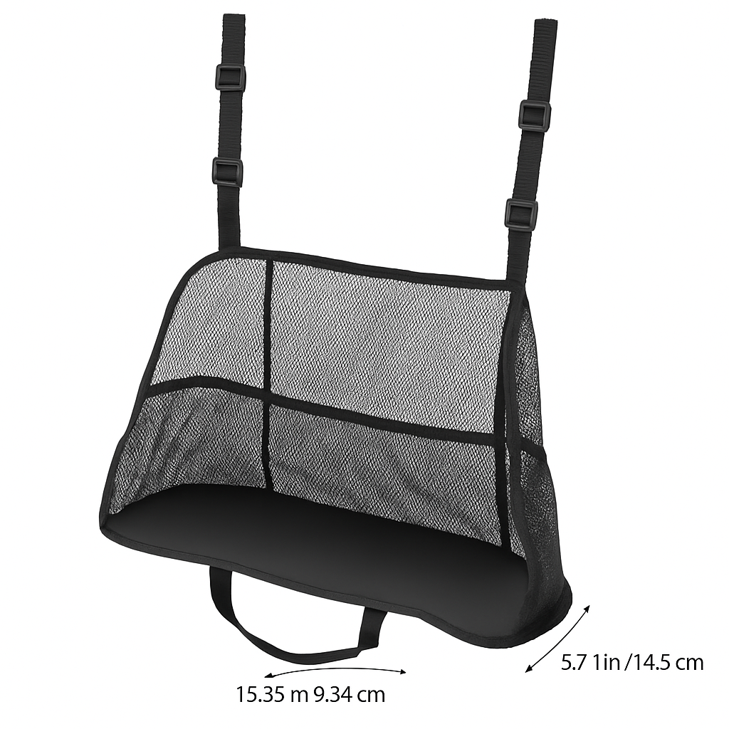 Car Net Pocket Handbag Holder Between Front Seats