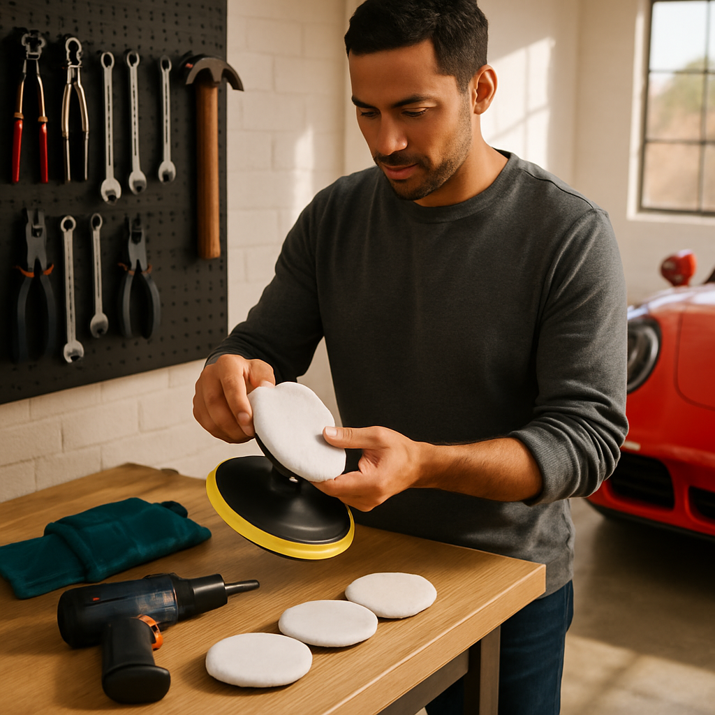 Buffing Polishing Pads Set for Car Polisher M14