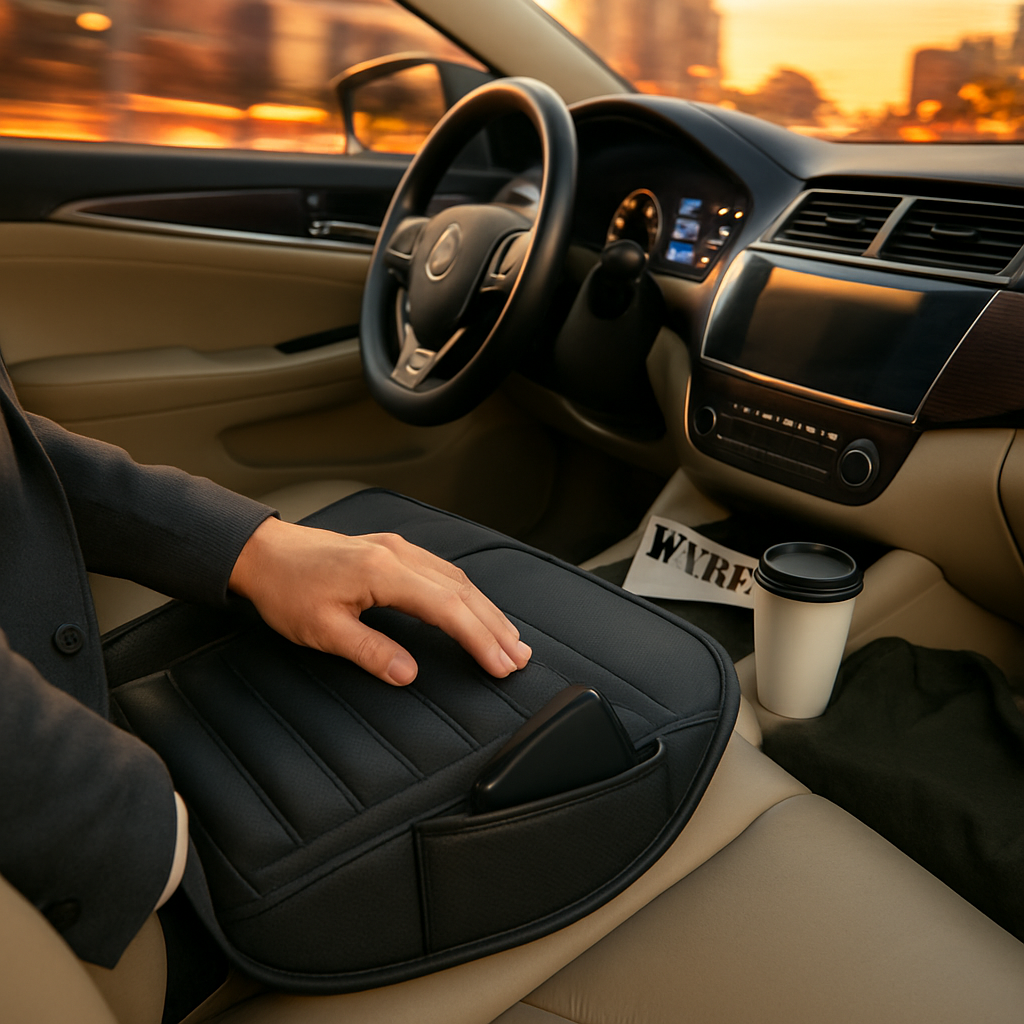 Car Seat Cushion Cover with Breathable Comfort