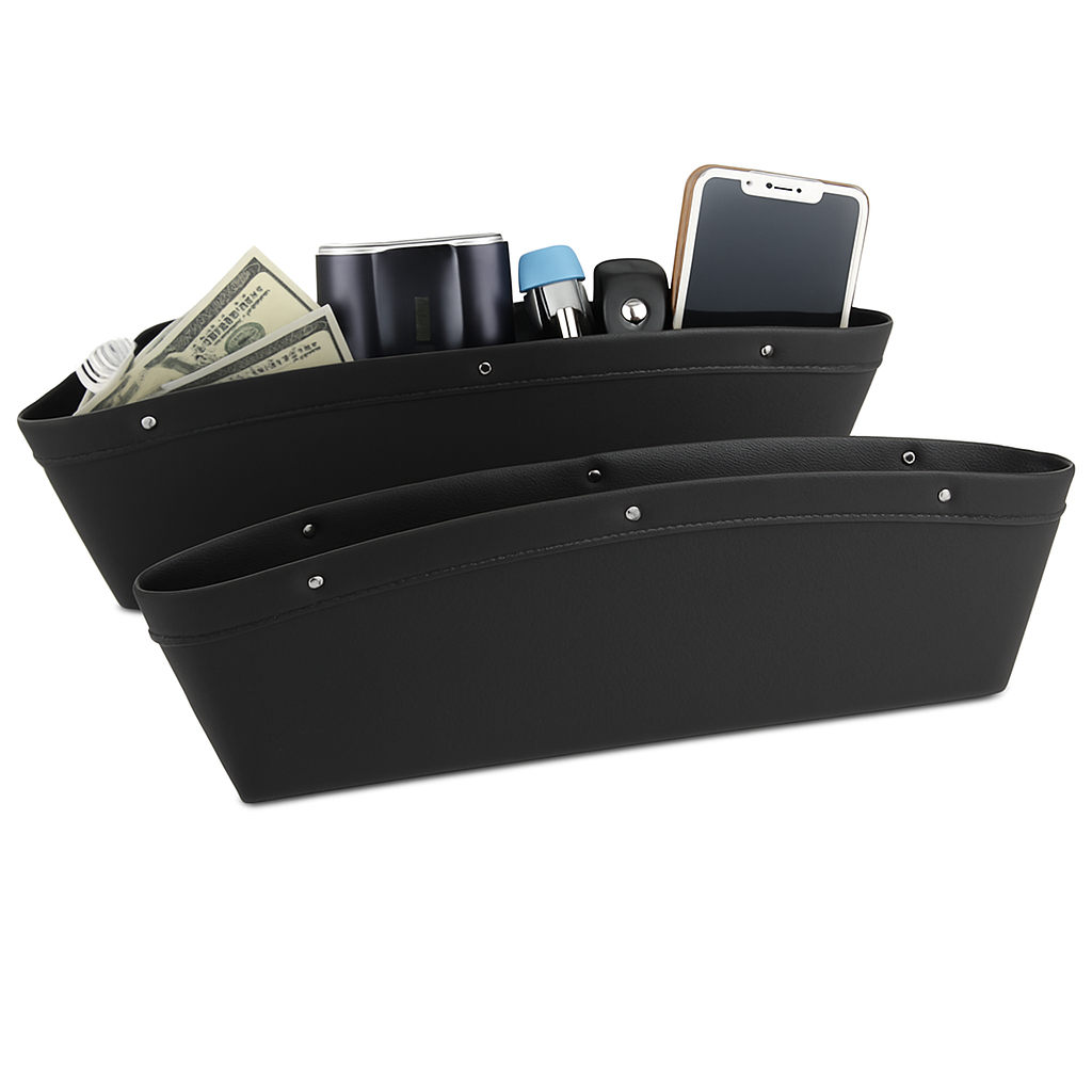 2-Pack Deluxe Seat-Wedge Organizer