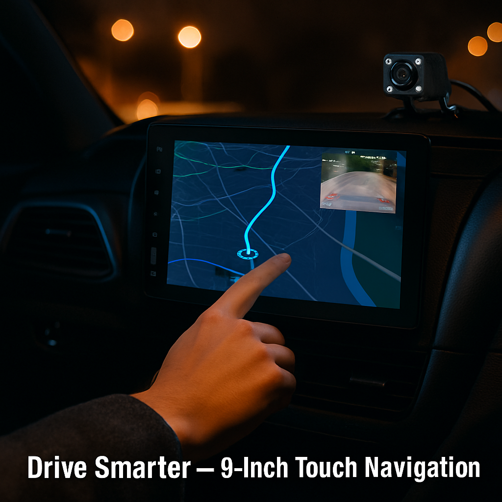 Car MP5 Player with Touch Screen and Backup Camera