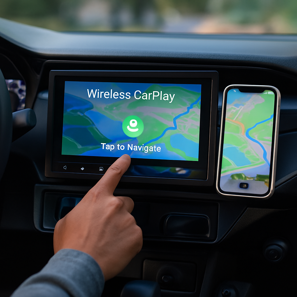 Universal Wireless Car MP5 Player with Rear View Camera
