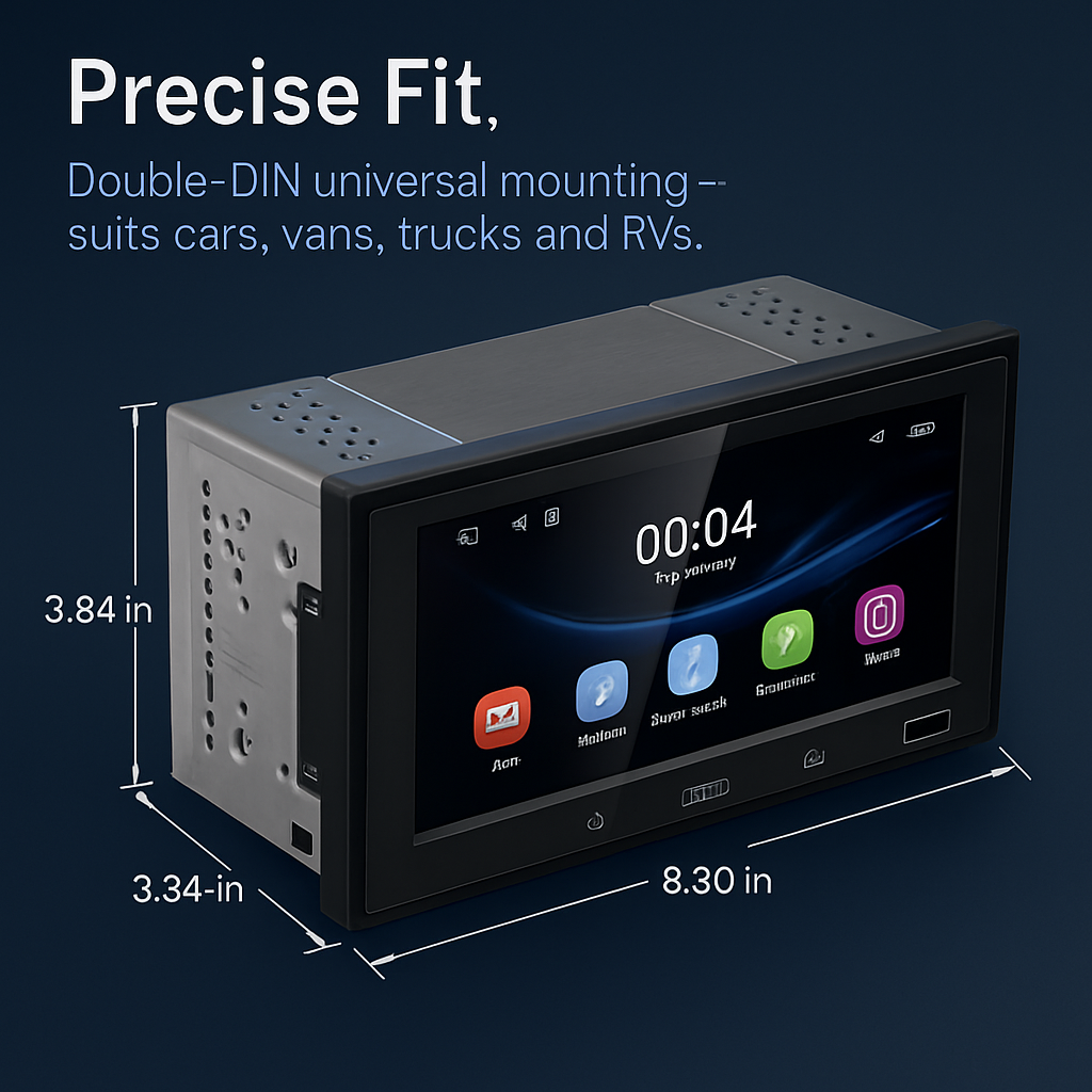 Universal Wireless Car MP5 Player with Rear View Camera