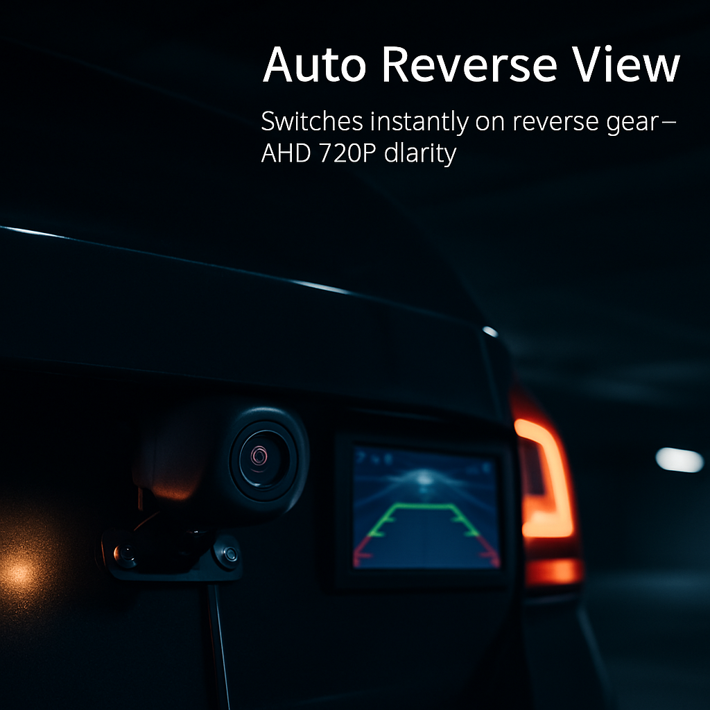Universal Wireless Car MP5 Player with Rear View Camera