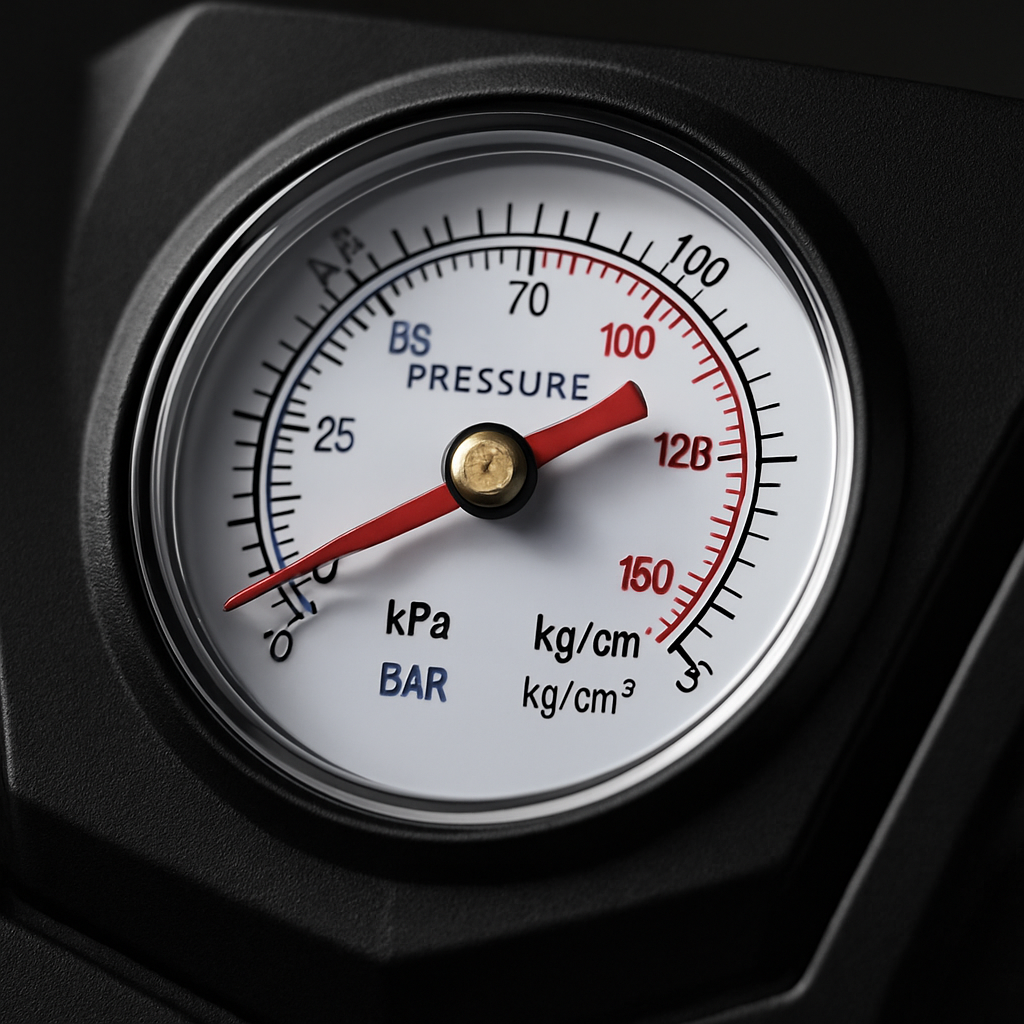 Car Tire Air Pump Portable Inflator with Gauge