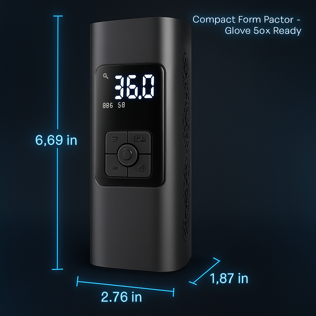 Cordless Car Tire Pump Inflator for Cars & Bikes