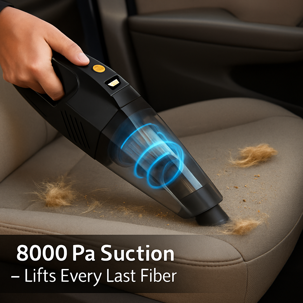 Cordless Handheld Car Vacuum Cleaner for Home & Auto