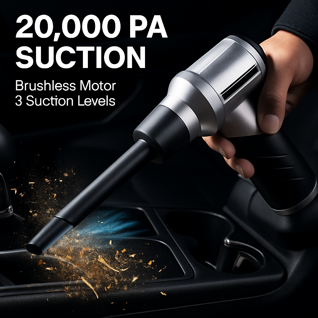 Cordless Car Vacuum Cleaner Portable Handheld Vacuum