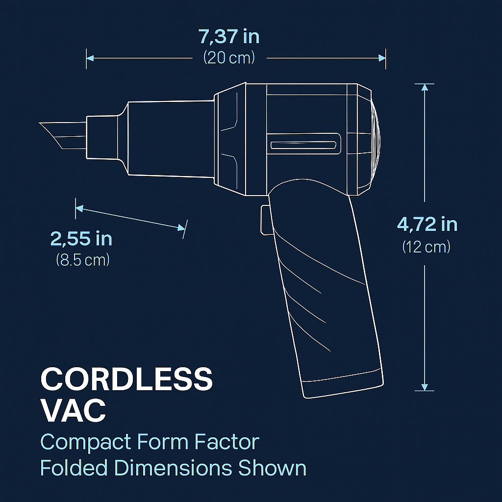 Cordless Car Vacuum Cleaner Portable Handheld Vacuum
