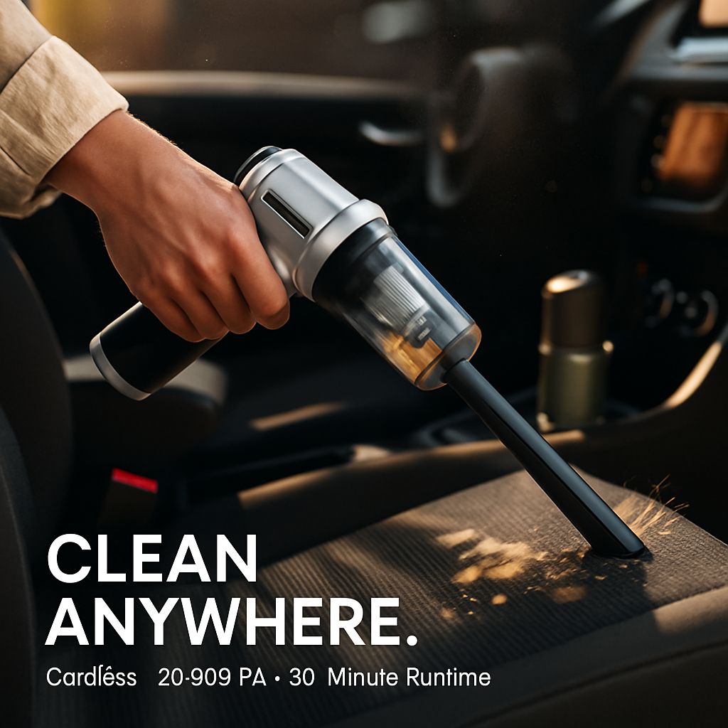 Cordless Car Vacuum Cleaner Portable Handheld Vacuum