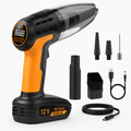 Cordless Car Vacuum & Tire Inflator 4-in-1