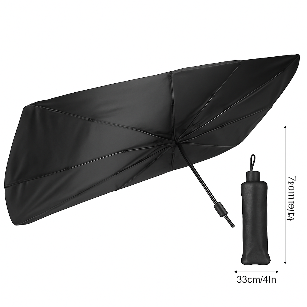 Foldable Car Sunshade Umbrella for Windshield Protection