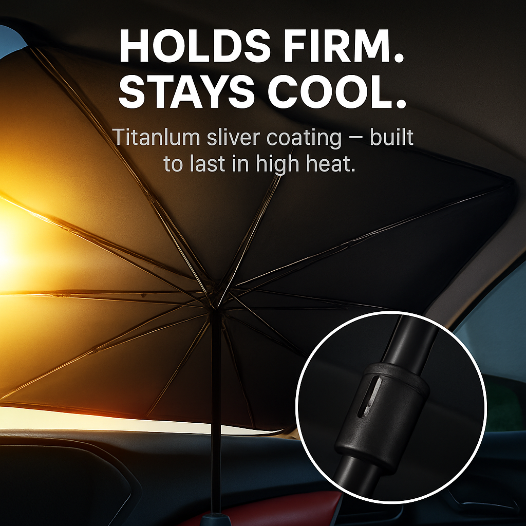 Foldable Car Sunshade Umbrella for Windshield Protection