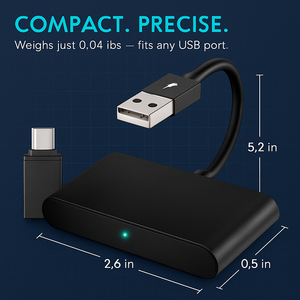 Wireless Car Adapter for In-car Infotainment System