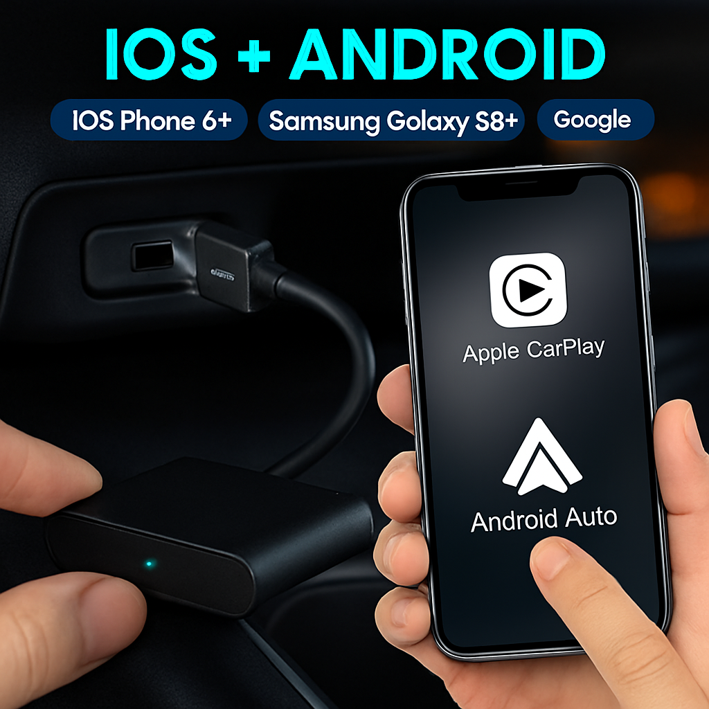 Wireless Car Adapter for In-car Infotainment System