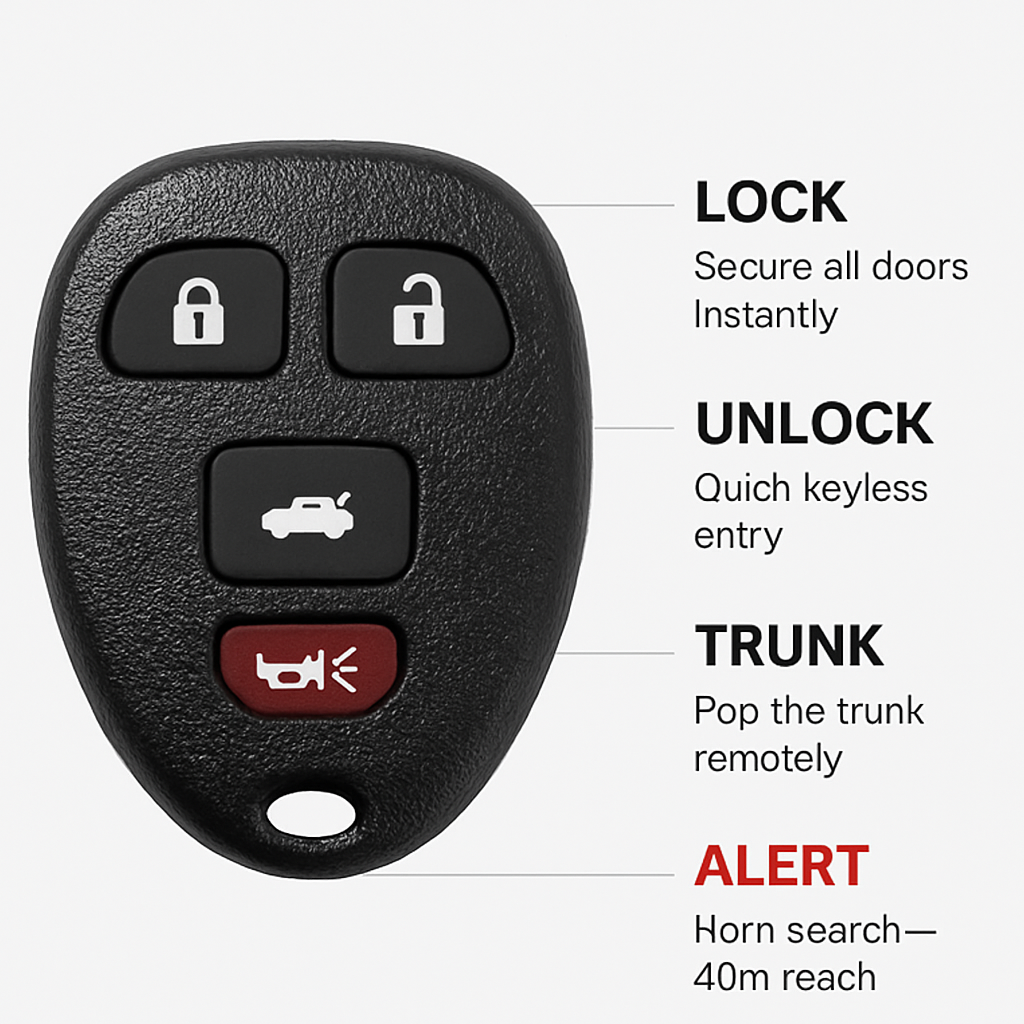 Keyless Entry Car Key Remote Fob Case Durable