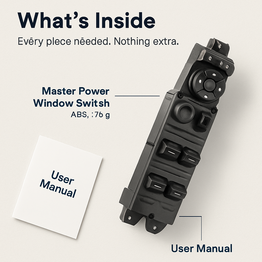 Power Window Switch for Dodge Ram Driver Side