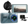 Dual Dash Cam: Front & Rear, Motion Detection