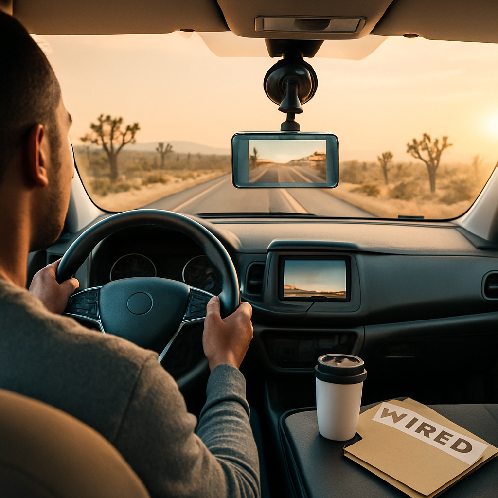 Dual Dash Cam: Front & Rear, Motion Detection