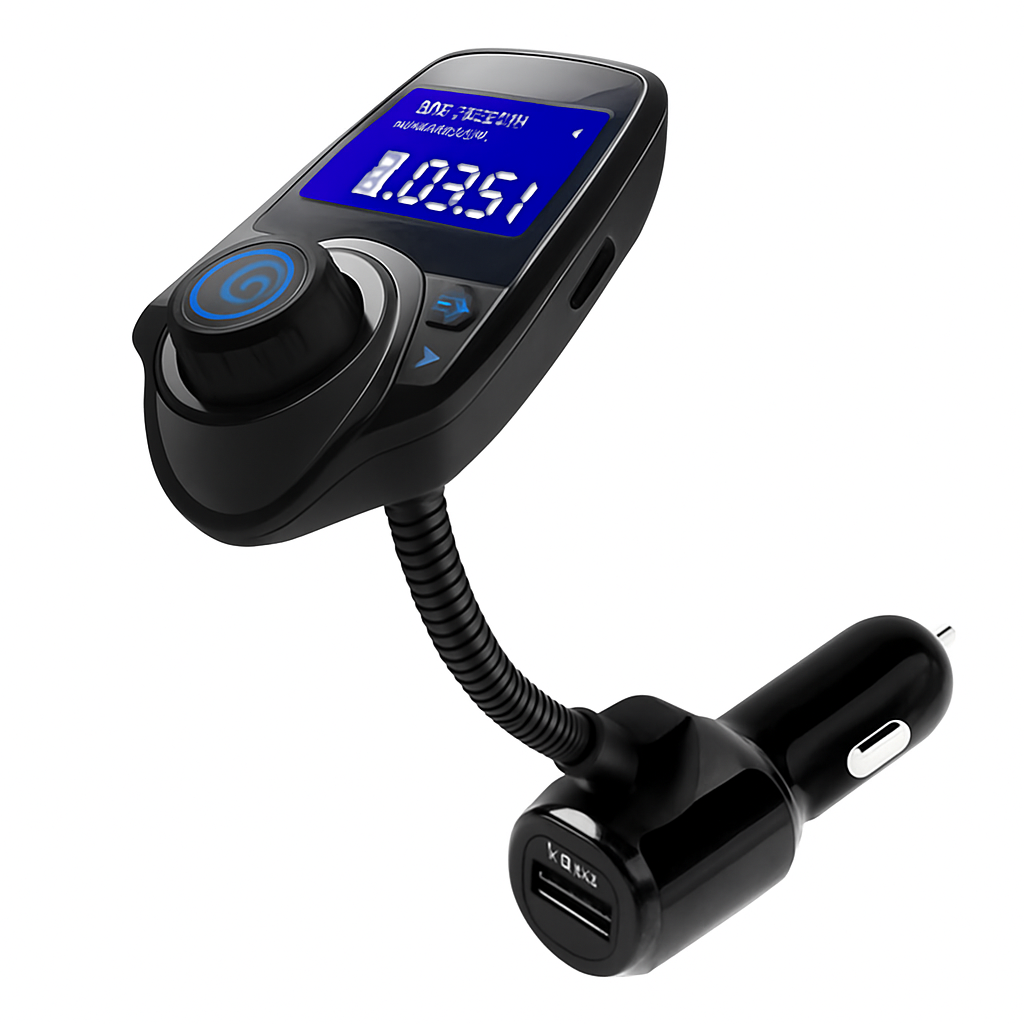 iMounTek Car Wireless FM Transmitter Fast USB Charge Hands-free Call Car MP3 Player AUX Input
