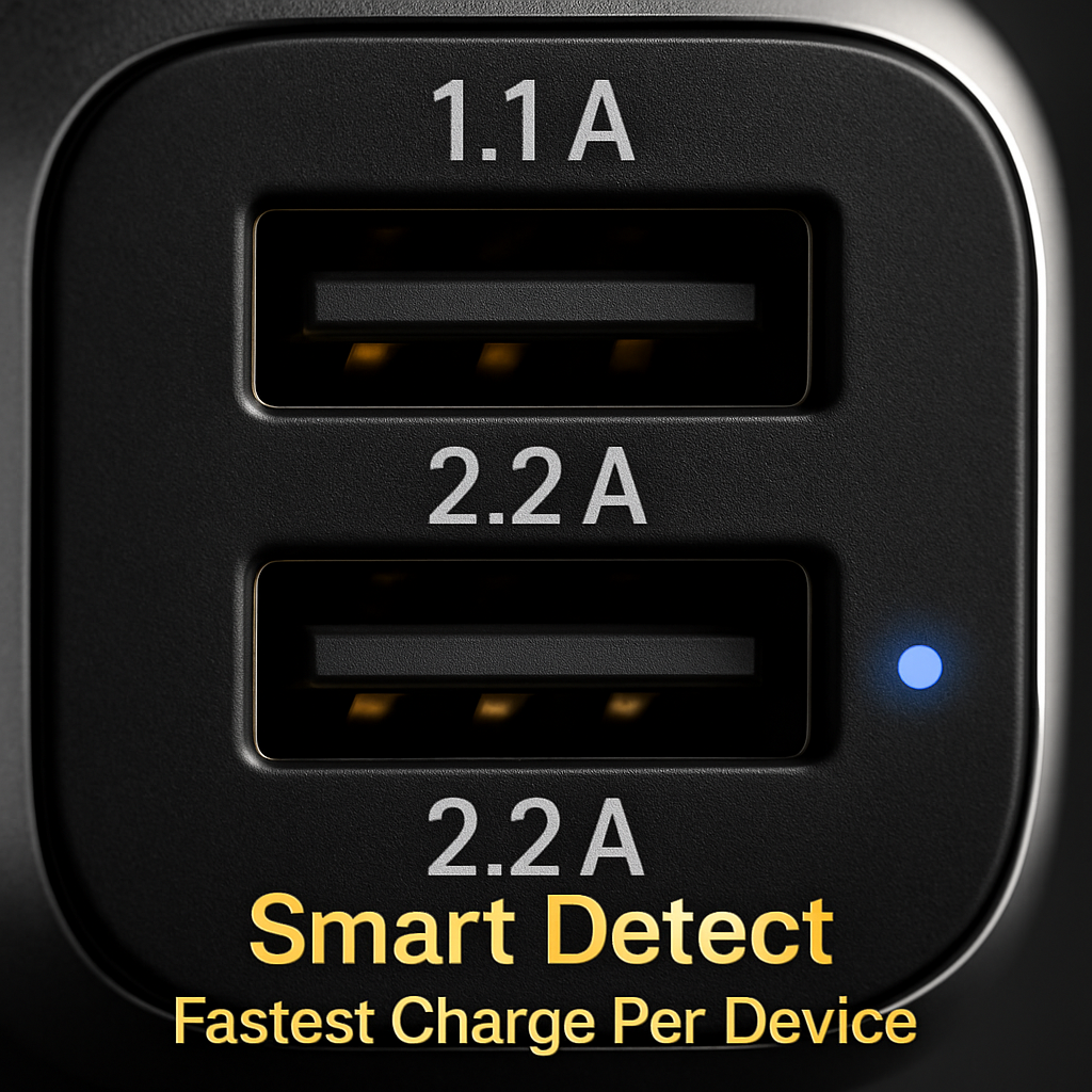 USB Car Charger 30W 5.5A 3 USB Port Cigarette Lighter Charger Adapter For iPhone XS/iPhone XS Max/iPhone 8 Plus/Galaxy S7/Galaxy S6