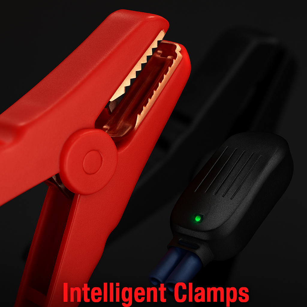 Car Jump Starter Booster with LED Flashlight