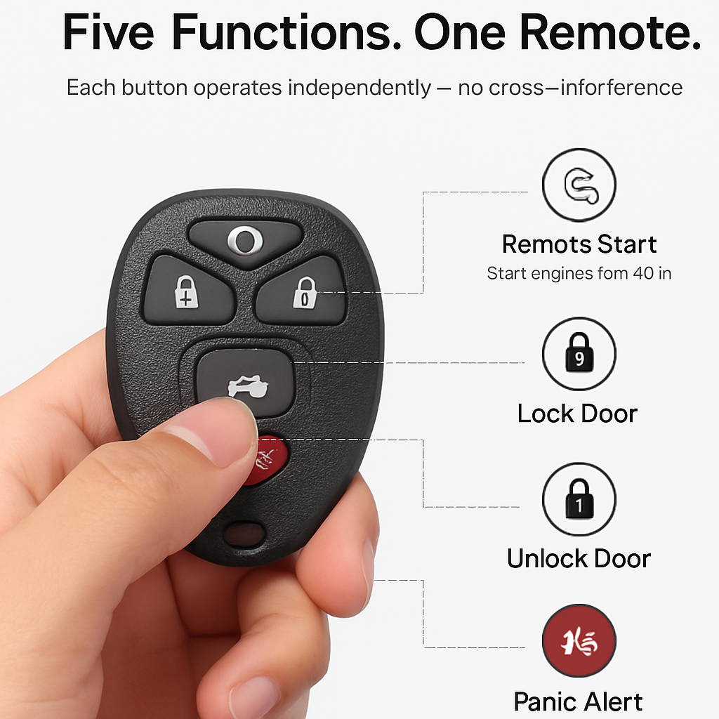 Keyless Entry Remote Key Fob Case Durable Protection