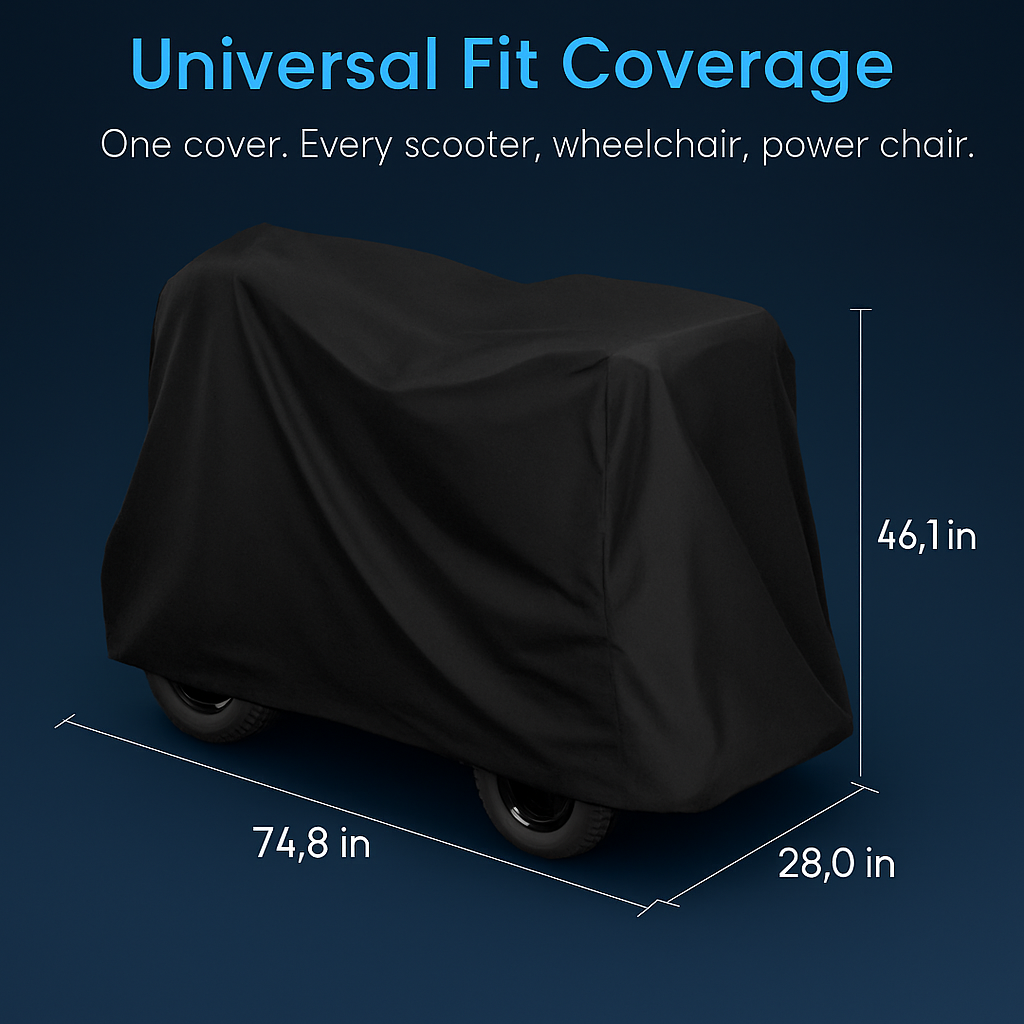 Scooter Protective Cover for Mobility Scooter Waterproof