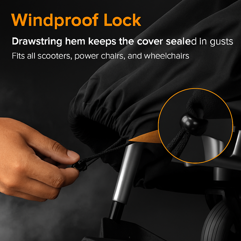 Scooter Protective Cover for Mobility Scooter Waterproof