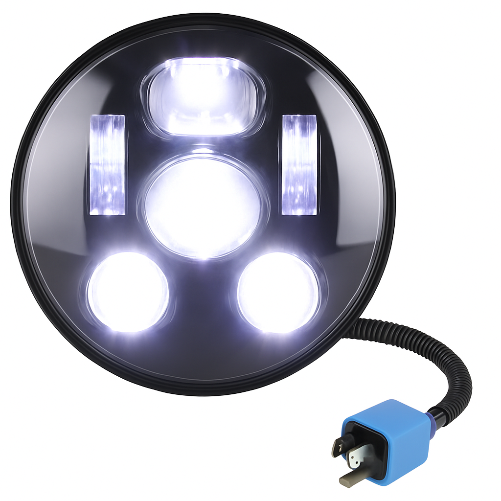 LED Headlight for 5.75in motorcycles with projector
