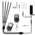 Motorcycle LED Light Strips—Multi-Color RGB Neon Kit
