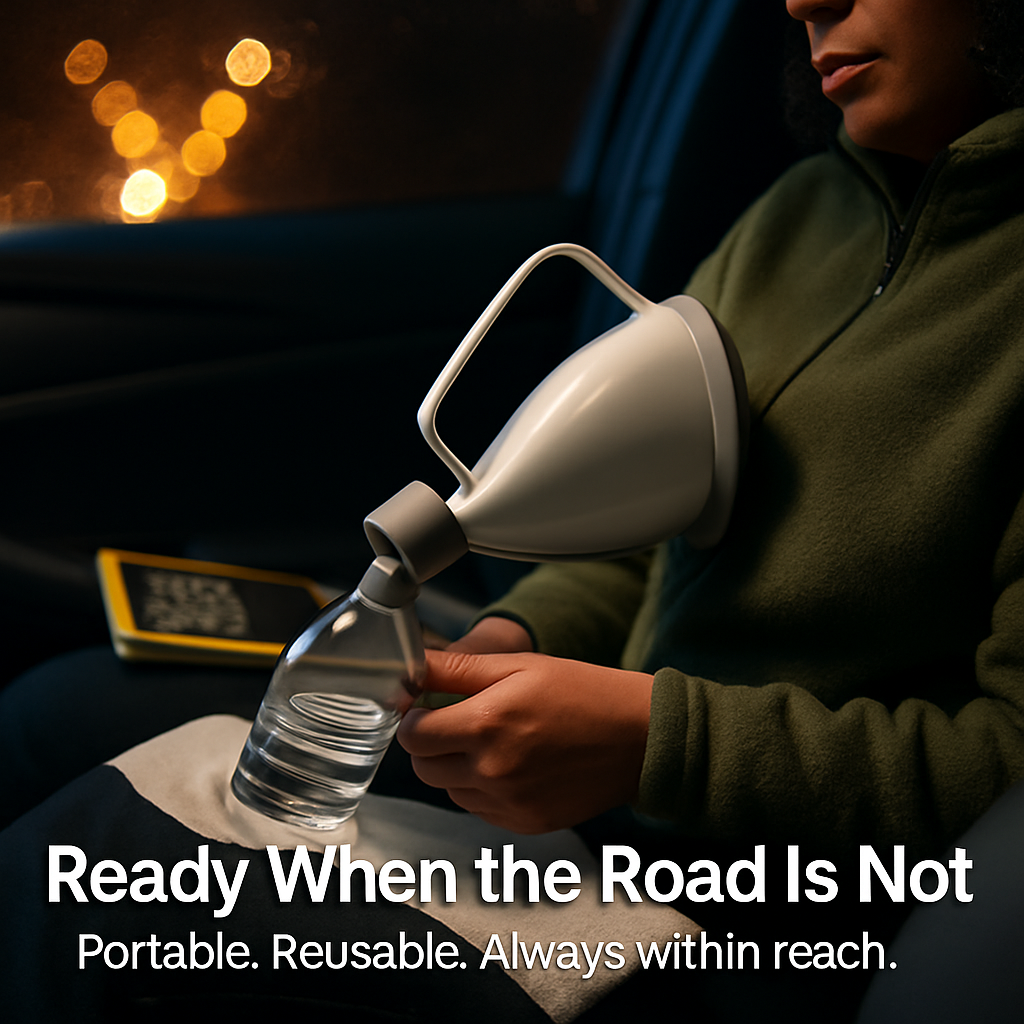 Portable Urinal Funnel for Men and Women