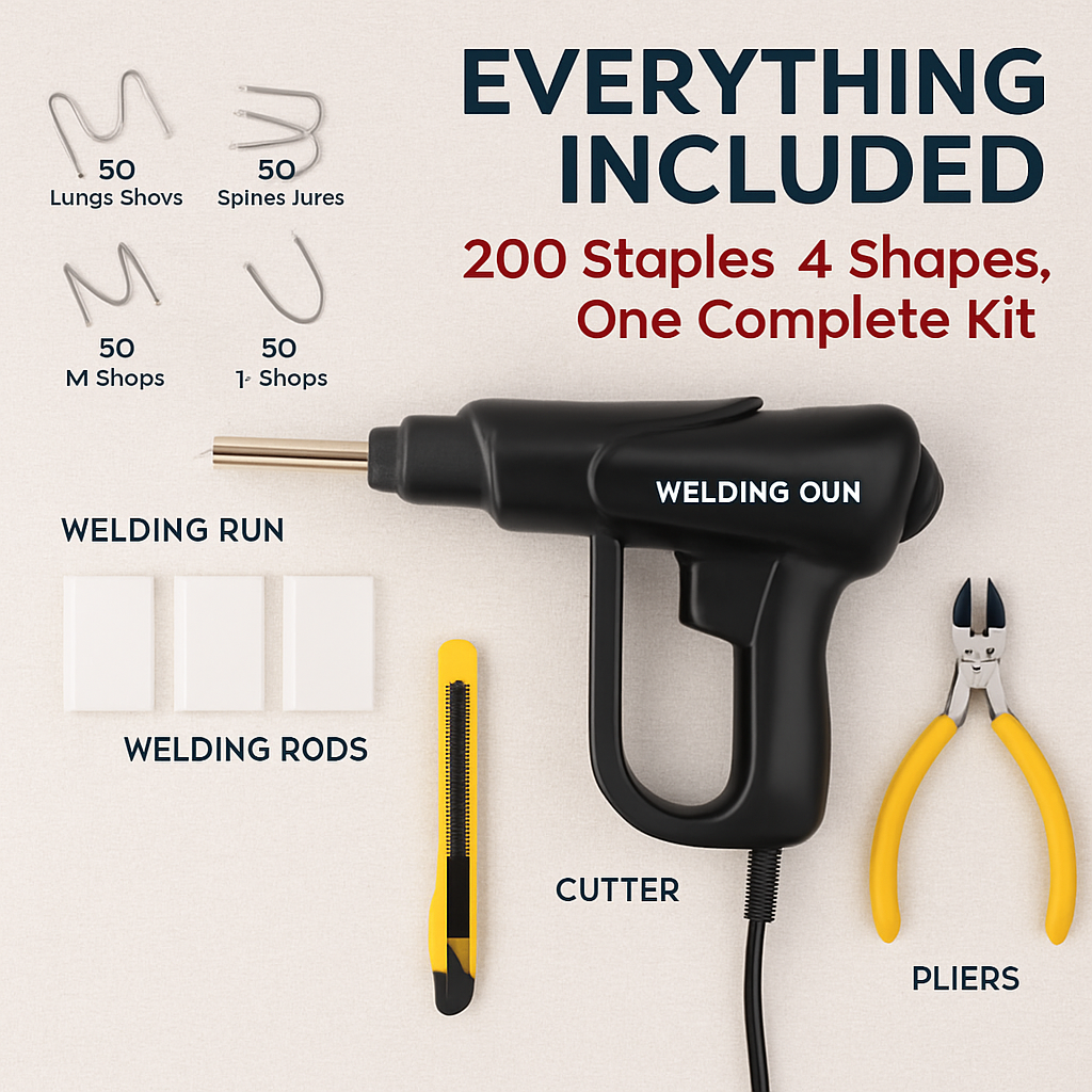 Plastic Welder for Bumpers and Plastics Repair