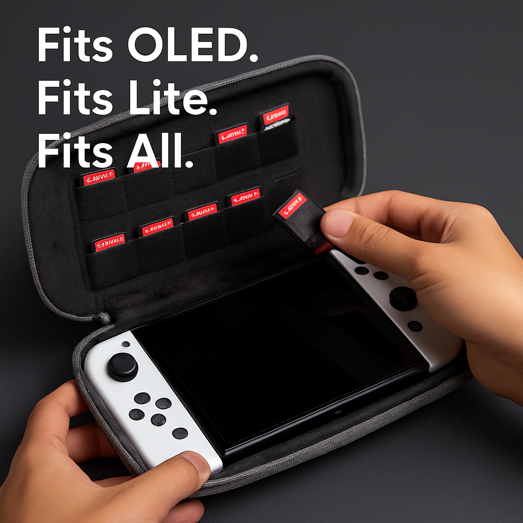 Carrying Case for Nintendo Switch Game Storage