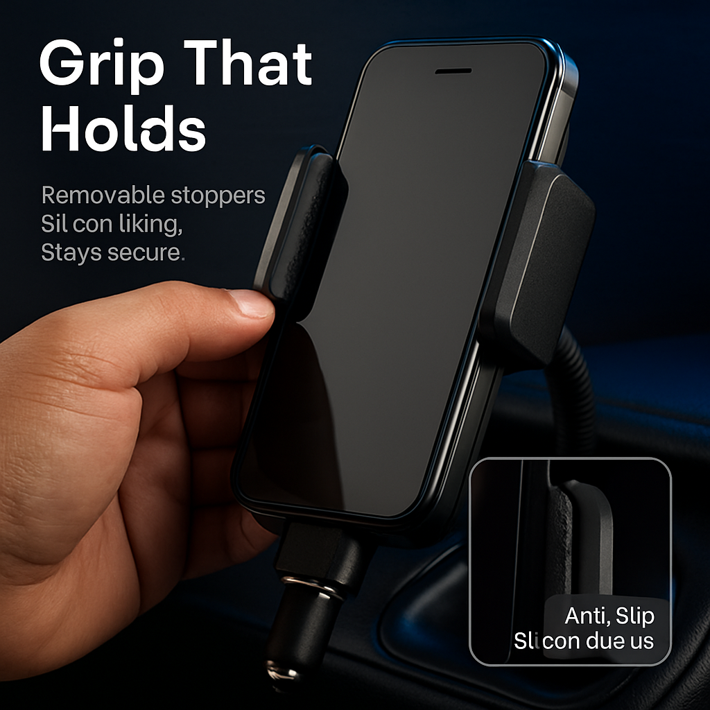 FM Transmitter Hands-free Car Charger for Smartphones
