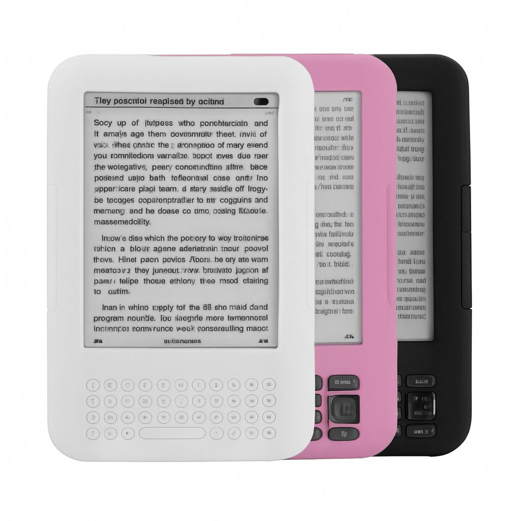 Kindle Protective Case Cover for Amazon Kindle3 White Black Pink