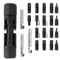 Solar Panel Connectors - IP67 Waterproof Male/Female Pair