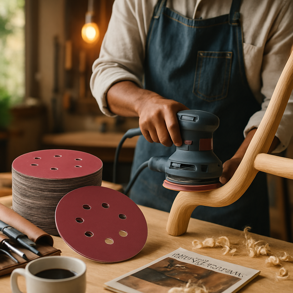 5-Inch Round Sanding Discs, 8-Hole for Orbital Sander