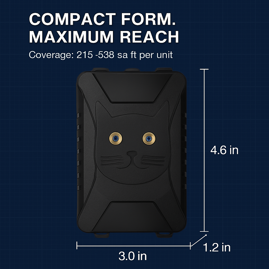 Under Hood Ultrasonic Rodent Repellent for Car