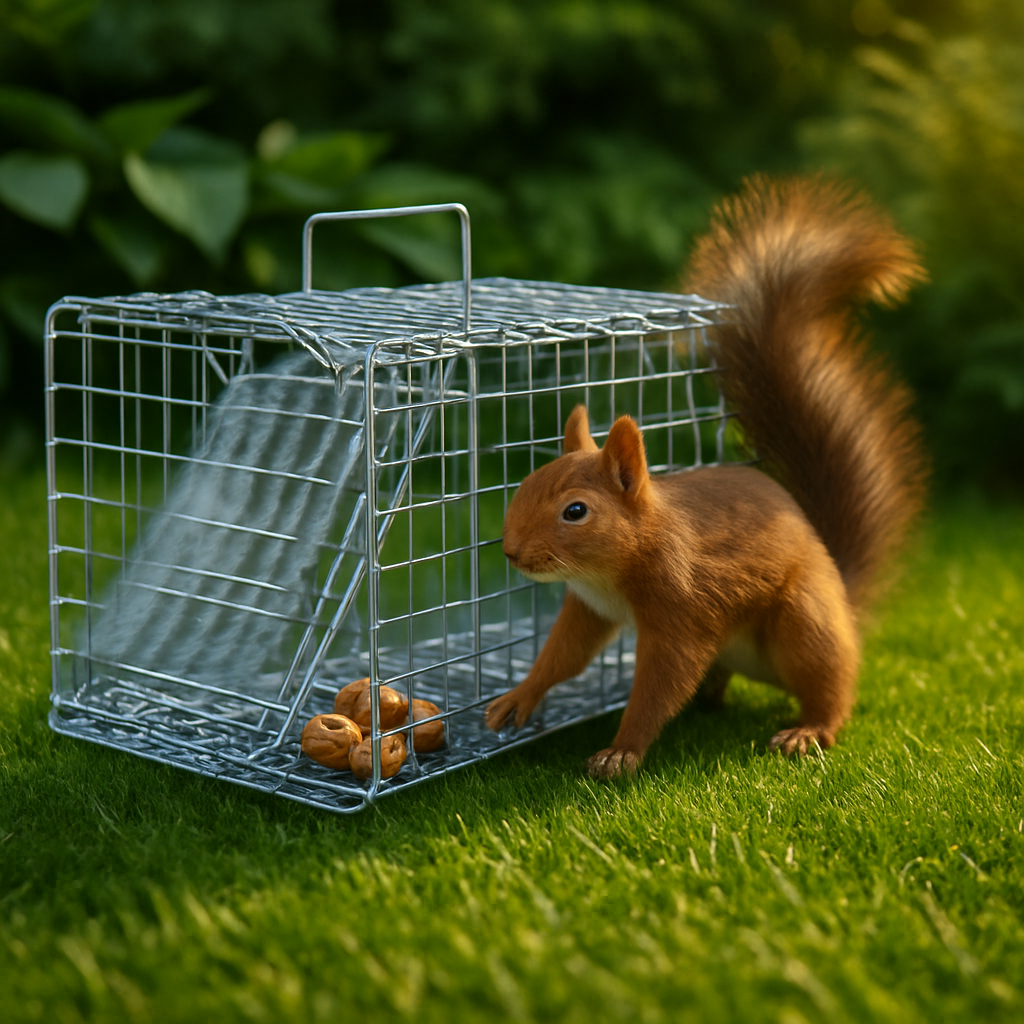 Live Animal Trap – Collapsible Cage for Small Animals