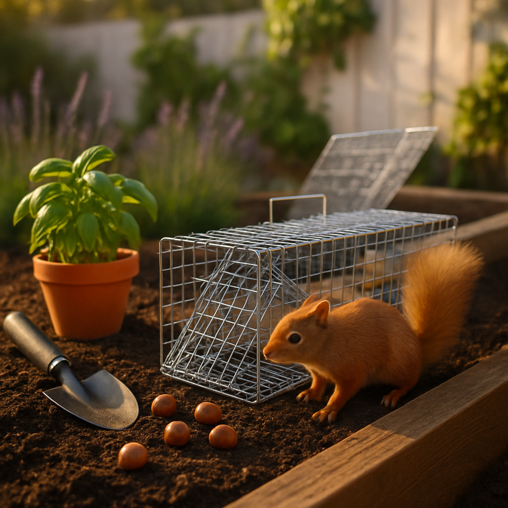 Live Animal Trap – Collapsible Cage for Small Animals