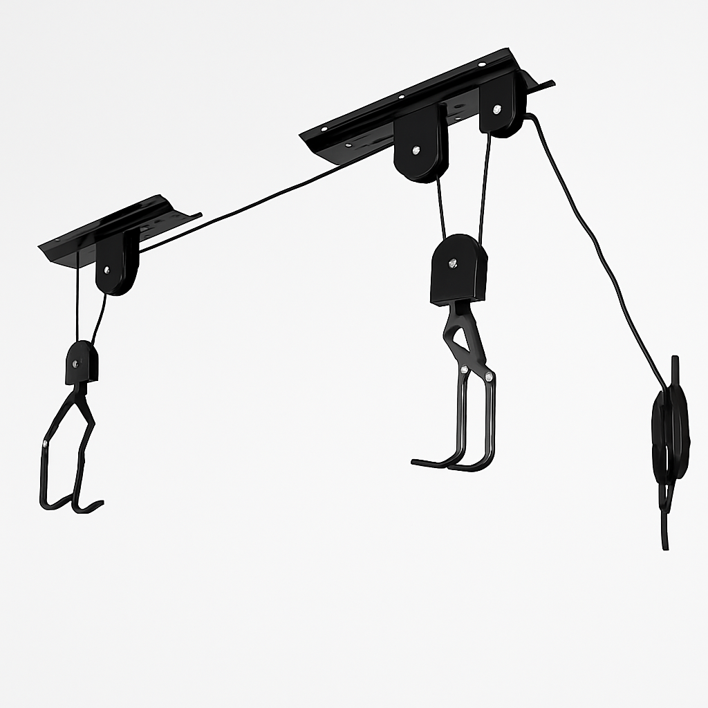 Bike Lift Ceiling Storage Rack for Bikes and Gear